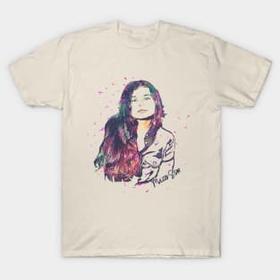 Mazzy Star Hope Sandoval Retro Sketch Fan Art T-Shirt